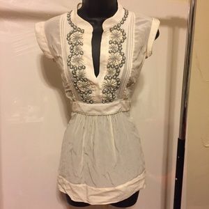 BCBG Maxaria silk top size Large